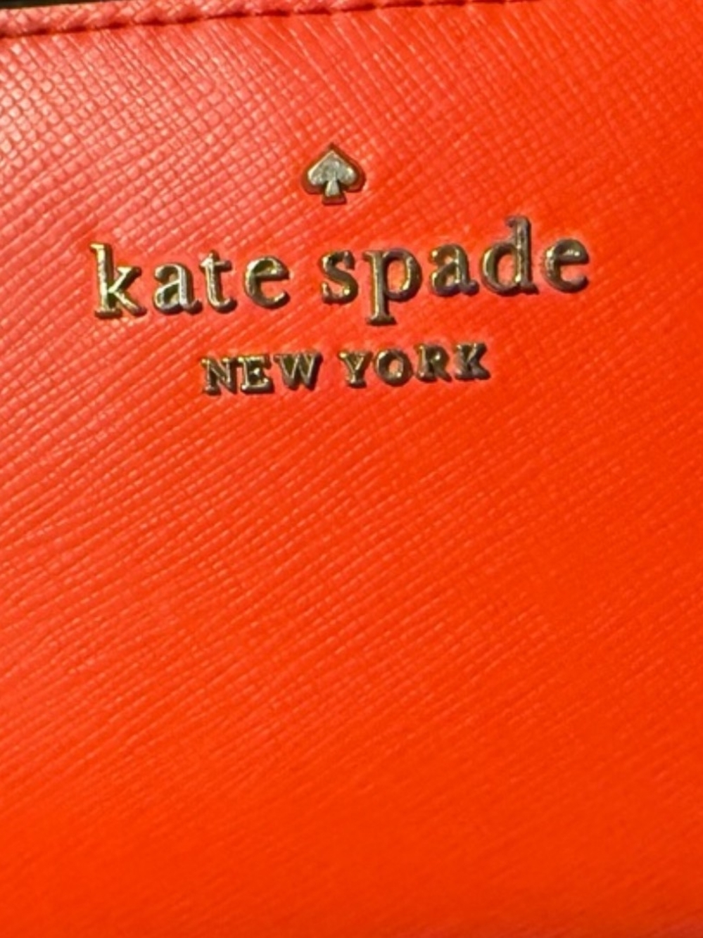 Kate Spade New York Saffiano Wallet - Bright Red